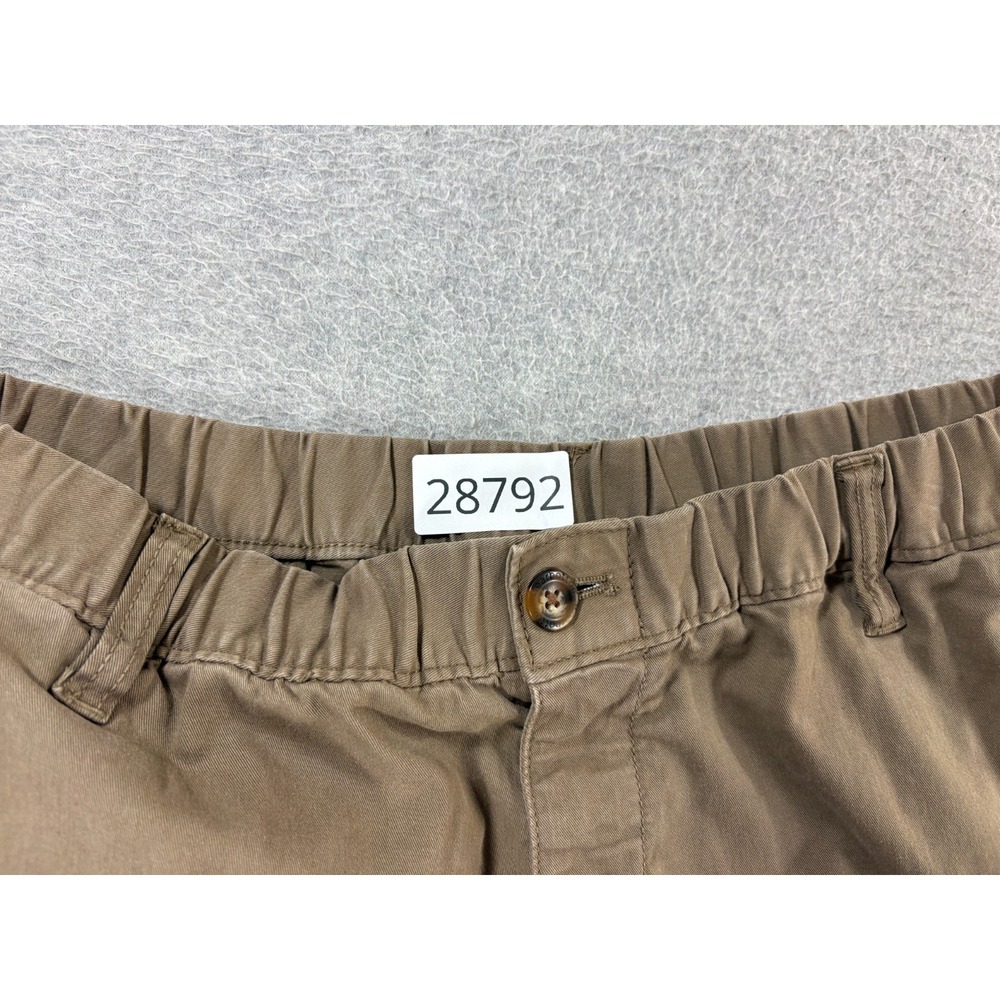 Bearbottom Stretch Cotton Blend Casual Shorts (Men's 2XL) Brown/Green -‎ 5.5" - Picture 4 of 8